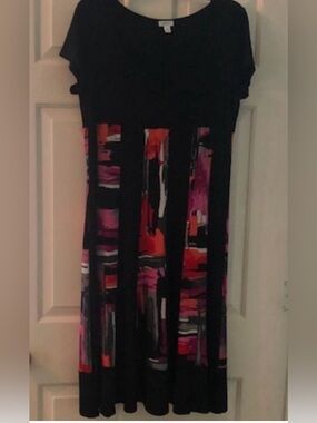 Conrad C Poly Spandex Dress Large